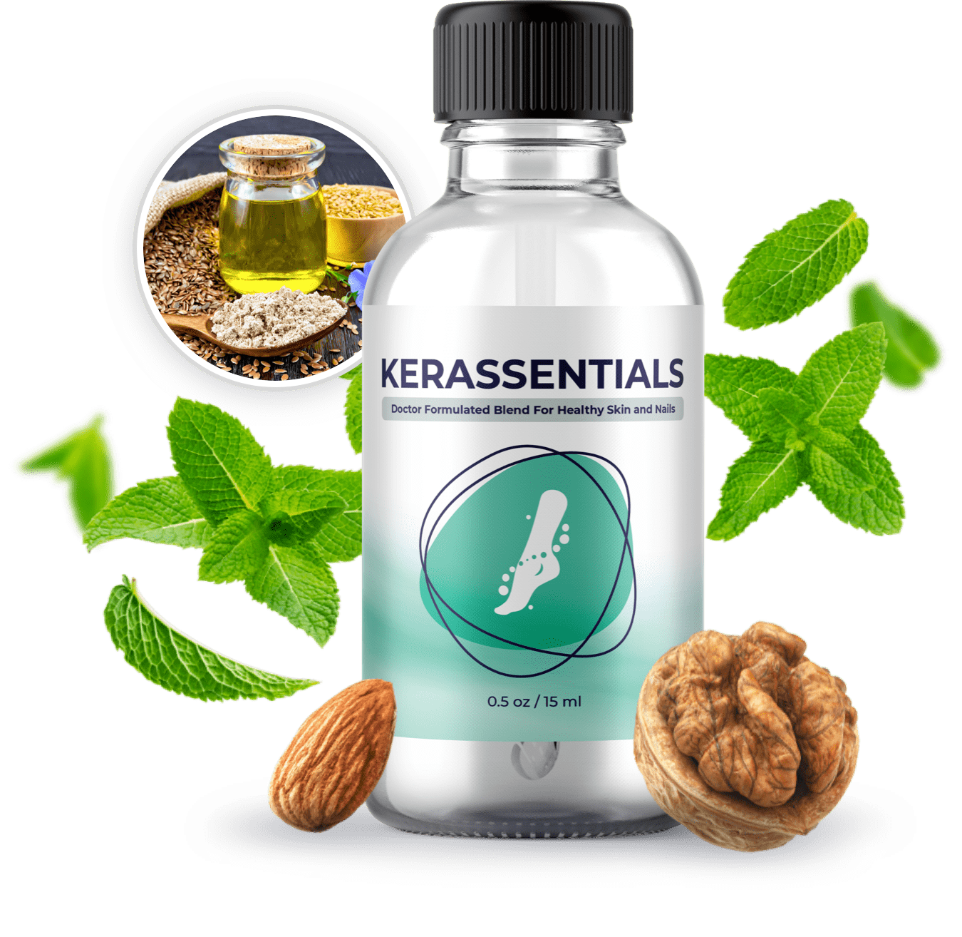 health supplement reviews for Kerassentials natural topical formula